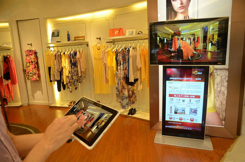 32 inch Rotate Dual-screen HD advertising player