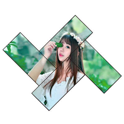 46 inch Irregular LCD video wall